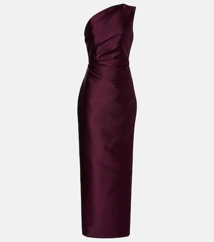 Abito lungo Kira in satin - Solace London - Modalova