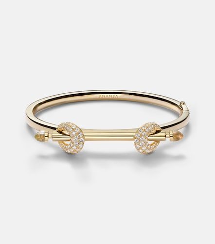 Pulsera Chakra Icon de oro de 18 ct con diamantes y cuarzos - Ananya - Modalova