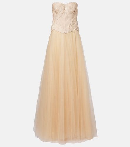 Abito bustier Lucasta in georgette - Costarellos - Modalova