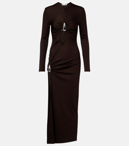 Abito midi in maglia a coste con cut-out - Christopher Esber - Modalova