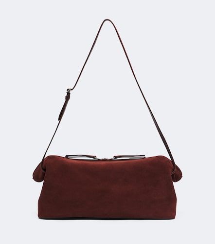 Borsa a spalla Kenza in suede - Nour Hammour - Modalova