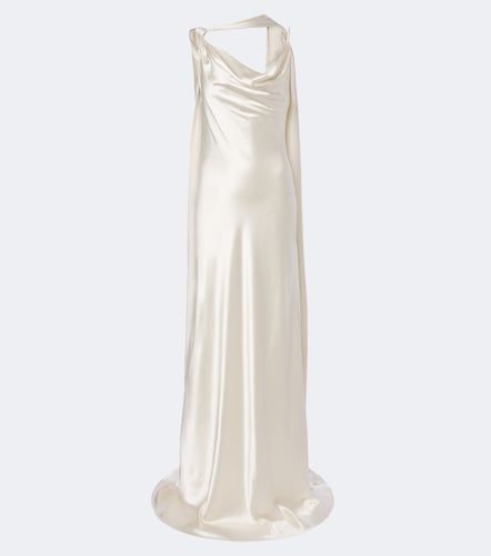 Sposa – Abito lungo Aiden in raso di seta - Danielle Frankel - Modalova