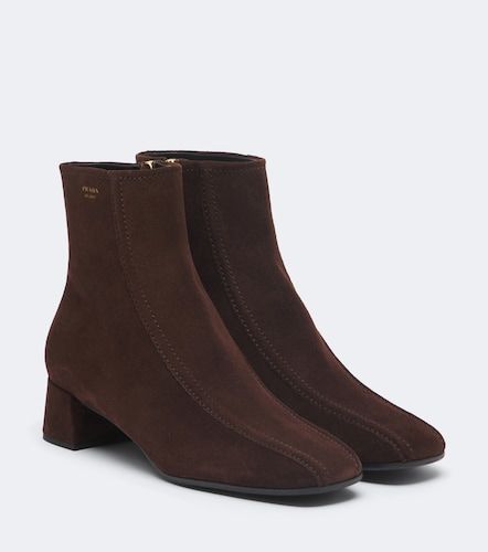 Prada Ankle Boots aus Veloursleder - Prada - Modalova
