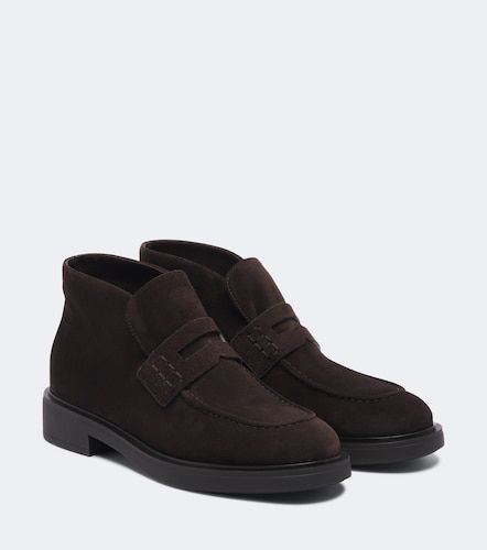 Botines Brogue de ante - Gianvito Rossi - Modalova