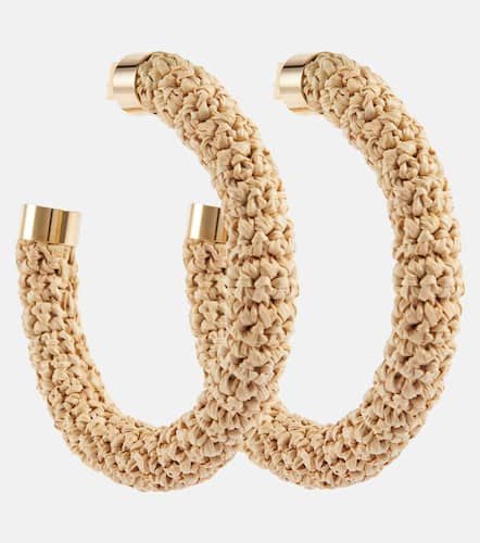 Jacquemus Raffia hoop earrings - Jacquemus - Modalova