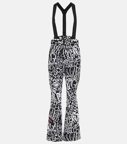 Logo-print ski salopettes - Dolce&Gabbana - Modalova