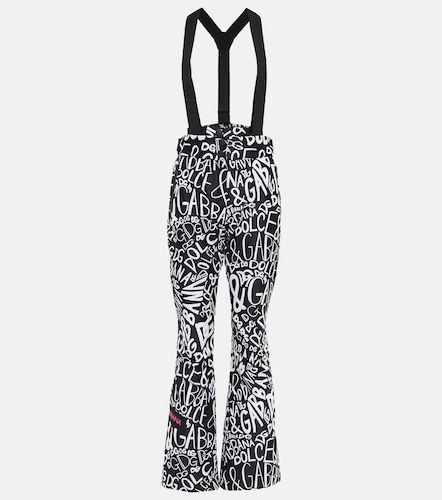 Peto de esquí estampado con logo - Dolce&Gabbana - Modalova