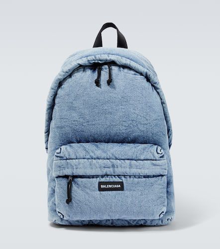 Balenciaga Explorer denim backpack - Balenciaga - Modalova