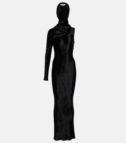 Alaïa Abito lungo asimmetrico - Alaia - Modalova