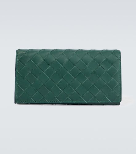 Intrecciato leather wallet - Bottega Veneta - Modalova