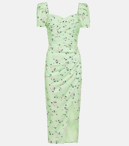 Floral crÃªpe midi dress - Self-Portrait - Modalova