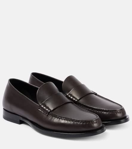 The Row Novus leather loafers - The Row - Modalova