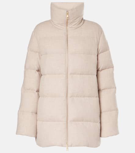 Bonaguil wool and cashmere down jacket - Moncler - Modalova