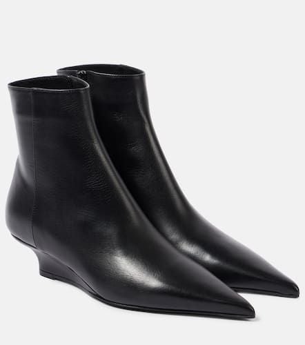 Toteme Sharp 40 leather ankle boots - Toteme - Modalova