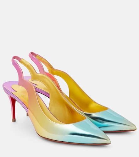 Hot Chick 70 leather slingback pumps - Christian Louboutin - Modalova