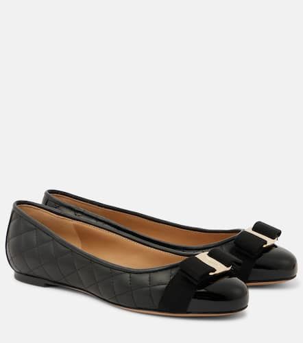 Varina quilted leather ballet flats - Ferragamo - Modalova