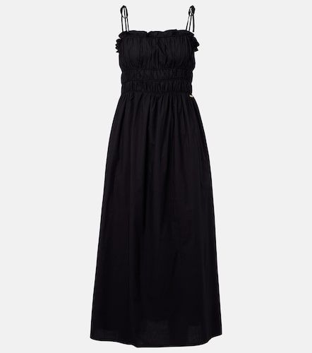 Vestido midi Ophelia de algodón fruncido - Melissa Odabash - Modalova