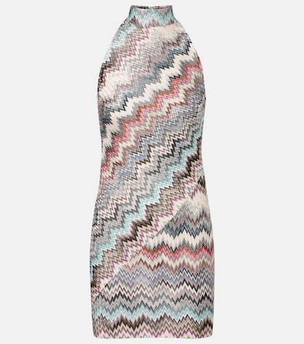 Abito corto a zig-zag con lamé - Missoni - Modalova