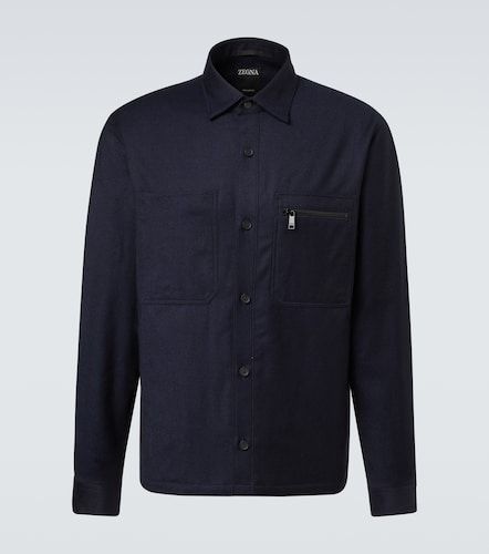 Zegna Sobrecamisa de lana - Zegna - Modalova