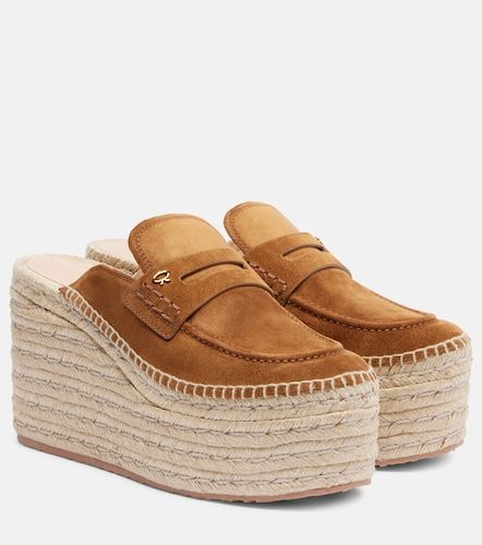Espadrillas Maxilla in suede con zeppa - Gianvito Rossi - Modalova