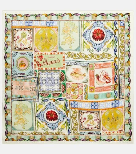 AlÃ©mais Tommasina printed silk scarf - Alemais - Modalova