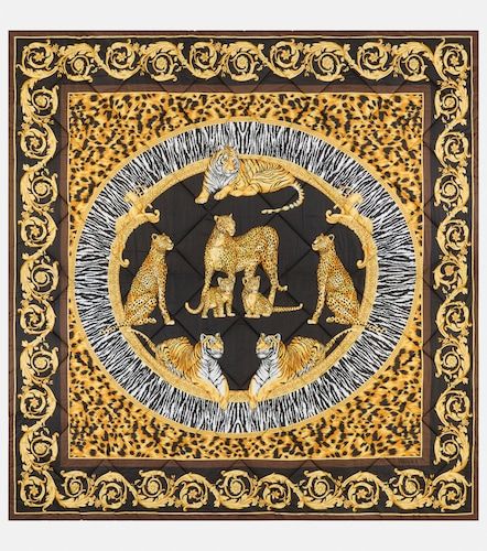 Colcha Wild Cats de satén de algodón - Versace Home - Modalova