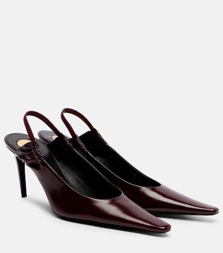 Anne-Marie leather slingback pumps - Saint Laurent - Modalova