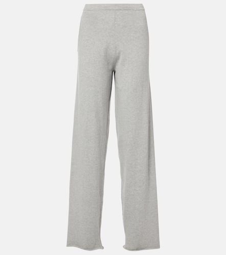 NÂ°353 Relax cotton and cashmere wide-leg pants - Extreme Cashmere - Modalova