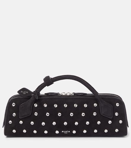 Alaïa Borsa Le Teckel in suede con borchie - Alaia - Modalova