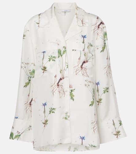 Erdem Floral printed silk shirt - Erdem - Modalova