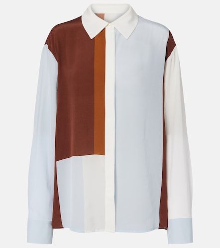 Camicia Marais in seta colorblock - SIR - Modalova