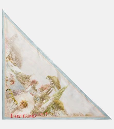 Foulard Como in seta con stampa - Zimmermann - Modalova