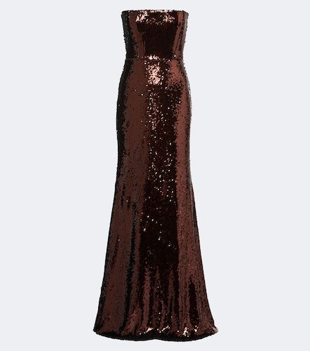 Alex Perry Sequined bustier gown - Alex Perry - Modalova