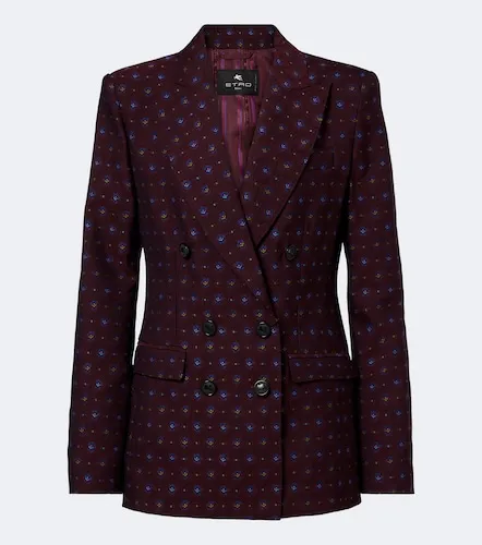 Etro Blazer aus Wolle und Baumwolle - Etro - Modalova