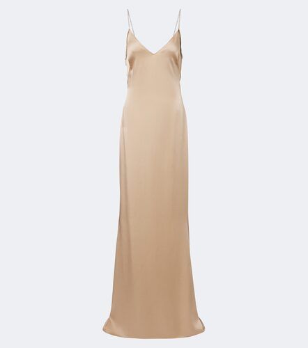 Vestido de fiesta de satén adornado - Tom Ford - Modalova