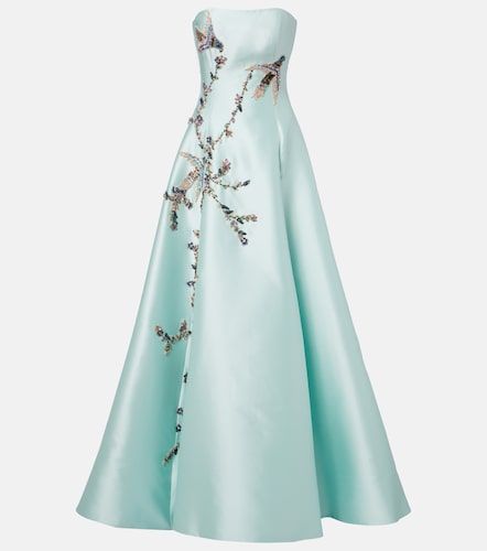 Mavia embellished bustier gown - Costarellos - Modalova