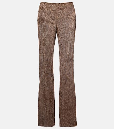Dries lame flared pants - Cala de la Cruz - Modalova