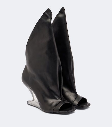 Rick Owens Botas Cantilever de piel - Rick Owens - Modalova