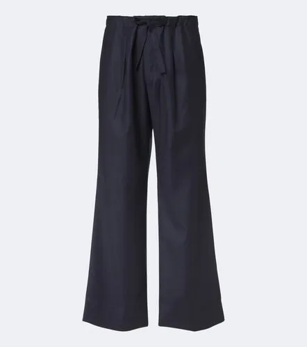 Wool and cashmere wide-leg pants - Stoffa - Modalova