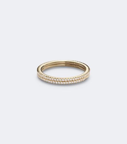 Mini 18kt tech ring jackets with diamonds - Suzanne Kalan - Modalova
