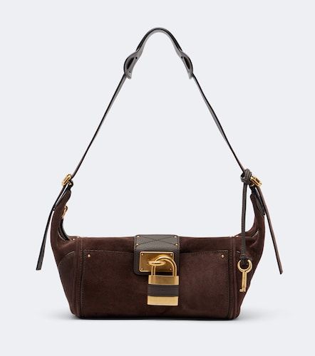 Paddington Mini suede shoulder bag - Chloe - Modalova