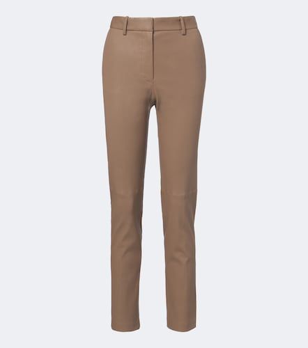 Joseph Coleman leather slim pants - Joseph - Modalova