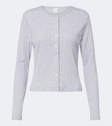 Leset Cardigan in cotone pointelle - Leset - Modalova
