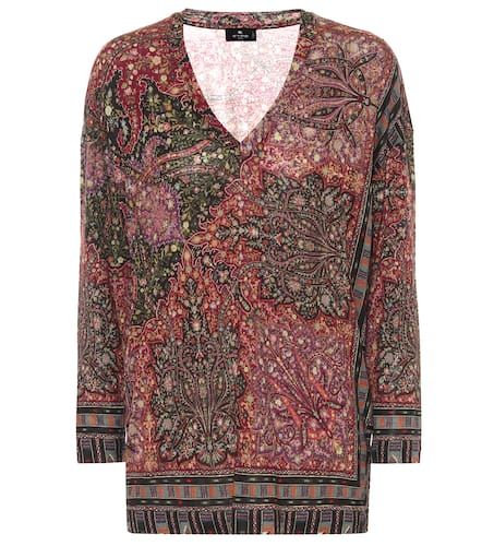 Etro Bedrucktes Top aus Jersey - Etro - Modalova