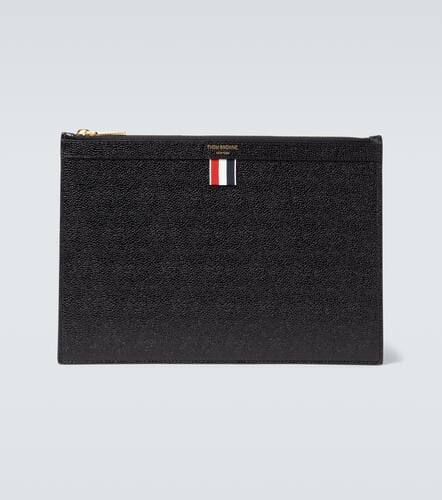 Grained leather tablet holder - Thom Browne - Modalova