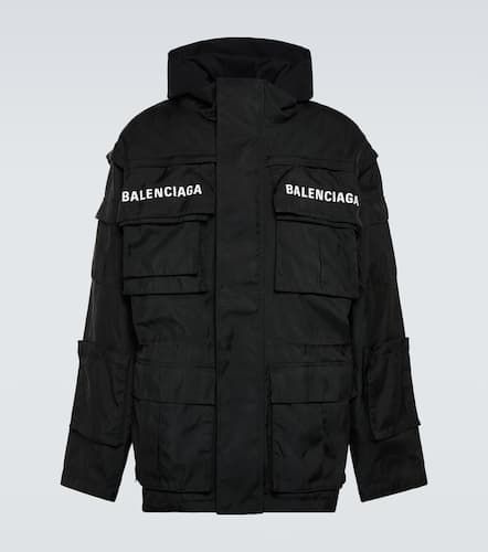 All In logo technical parka - Balenciaga - Modalova