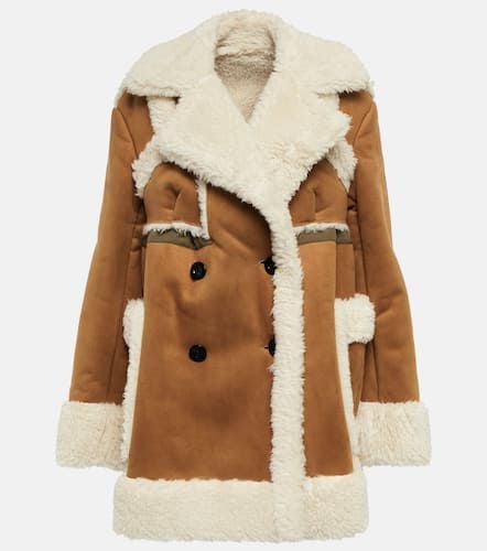 Sacai Faux shearling trimmed jacket - Sacai - Modalova