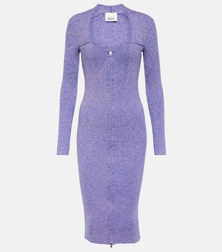 Zael wool-blend midi dress - Isabel Marant - Modalova