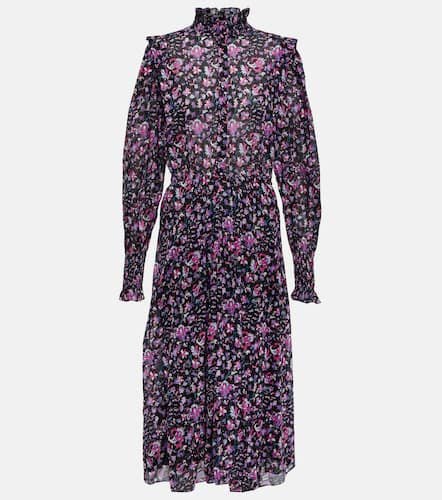 Galoa floral cotton midi dress - Marant Etoile - Modalova