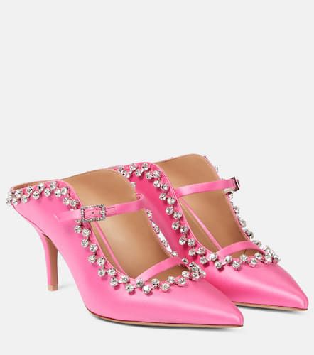 Gala embellished satin mules - Malone Souliers - Modalova